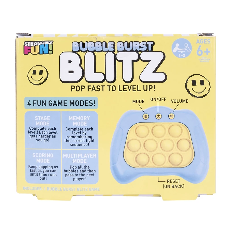 Bubble Burst Blitz Electronic Fidget Popper Game