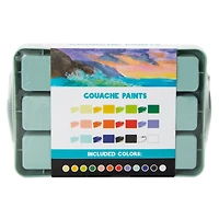 travel gouache paint set 12-count