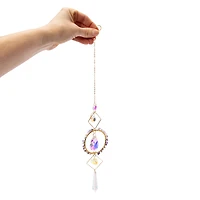 Decorative Crystal Suncatcher 15.94in x 2.95in