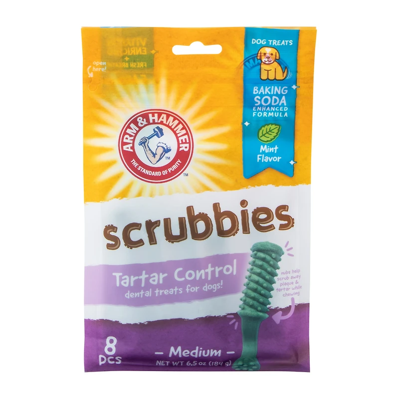 Arm & Hammer™ Pet Scrubbies 8-Pieces 6.5oz