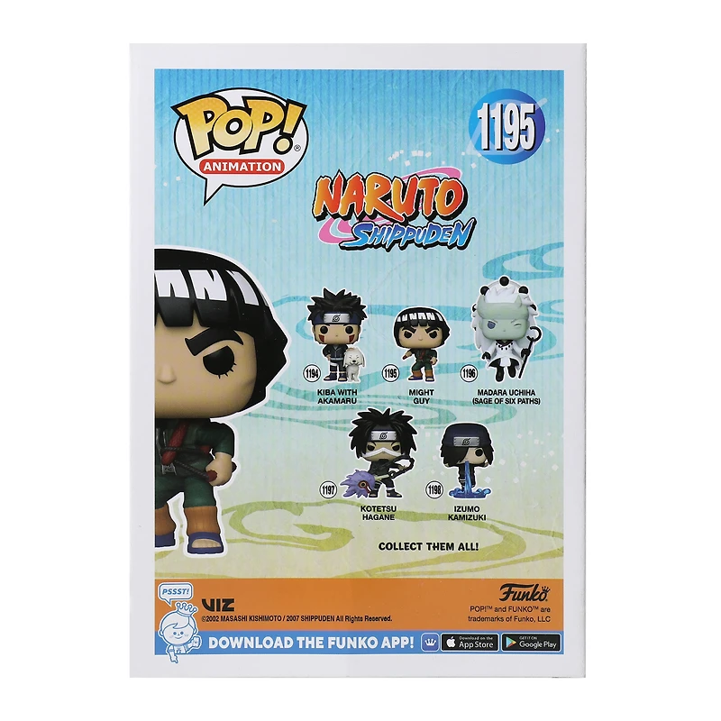 Funko Pop! Naruto Shippuden Might Guy Vinyl Figure