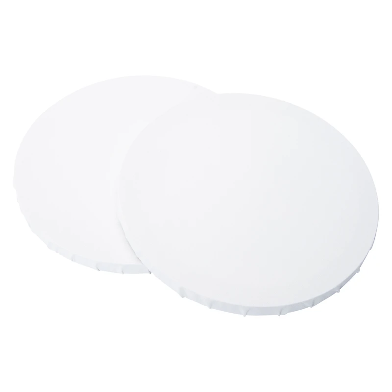 Round Stretched Canvas 2-Pack 10in