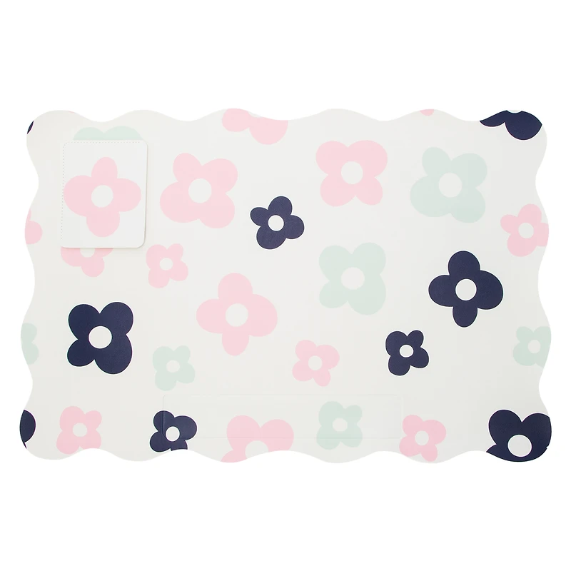 Wavy Desk Mat Organizer 23.6in x 15.75in