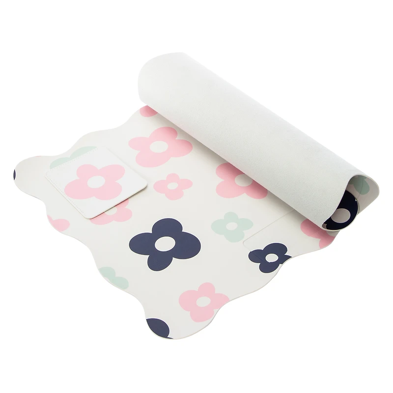 Wavy Desk Mat Organizer 23.6in x 15.75in