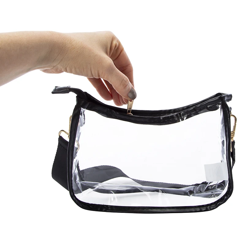 Clear Shoulder Bag 8.5in x 6in