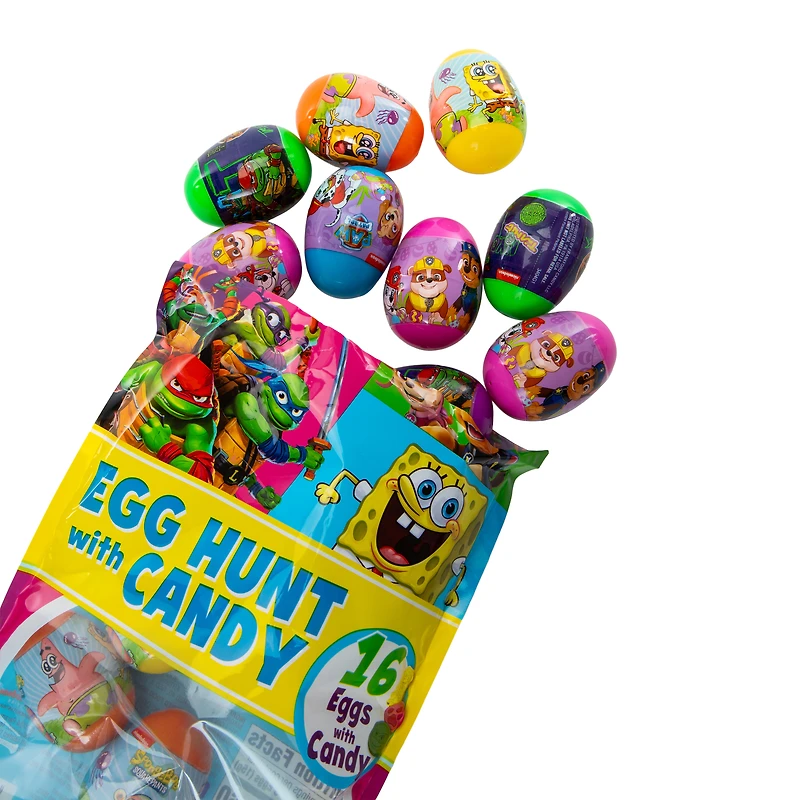 Nickelodeon™ Egg Hunt Eggs With Candy 16-Count