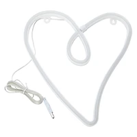 Neon LED Heart Wall Light