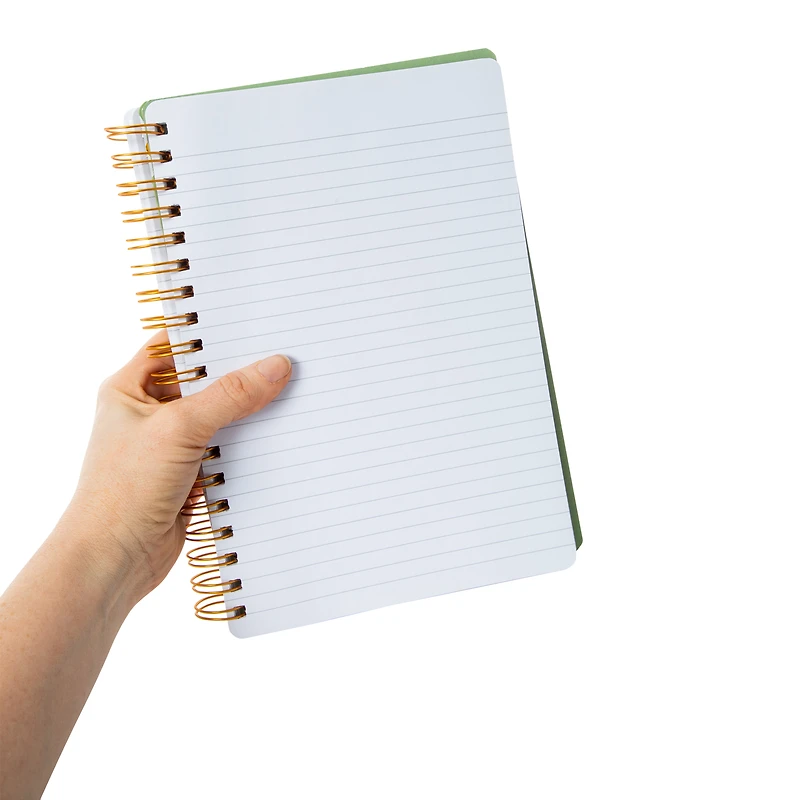 Twin Wire Notebook 7.3in x 9.9in