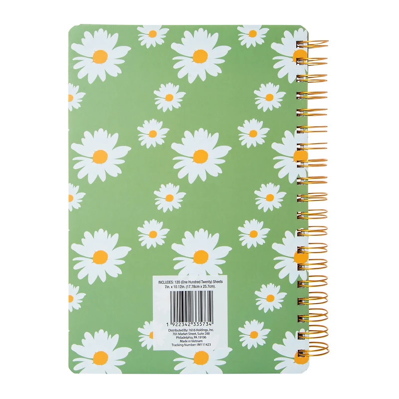 Twin Wire Notebook 7.3in x 9.9in