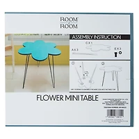 Flower Mini Table 13.38in x 12in