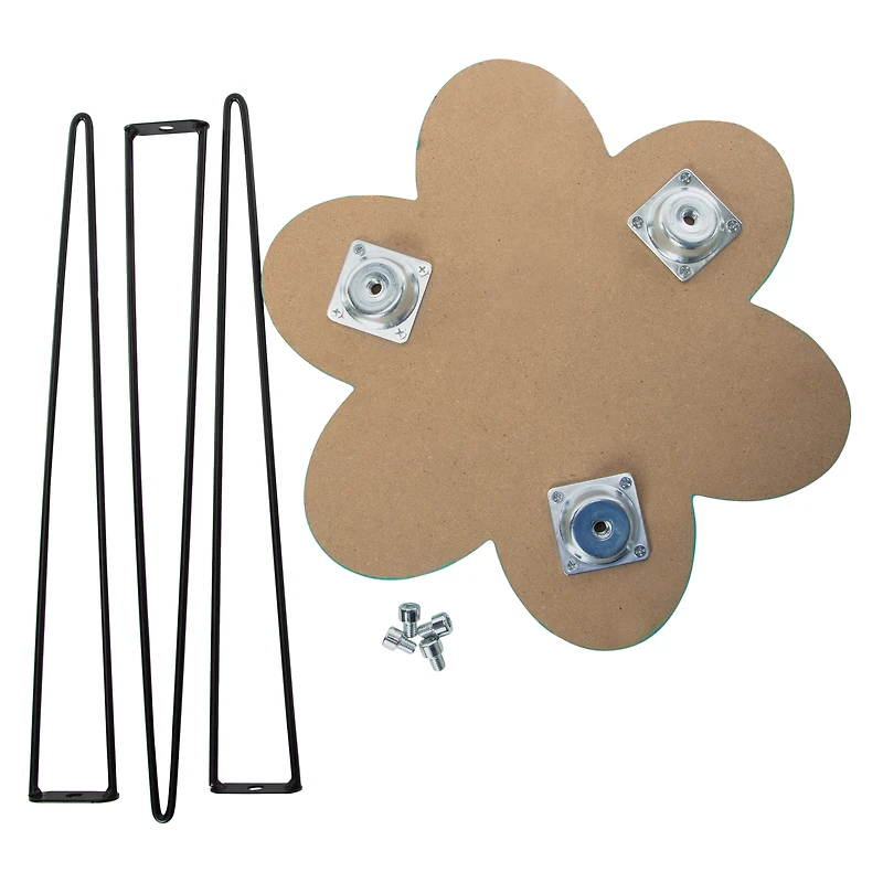 Flower Mini Table 13.38in x 12in