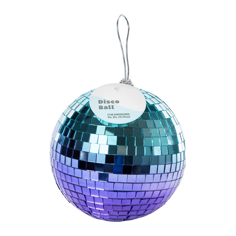 Ombre Disco Ball 6in