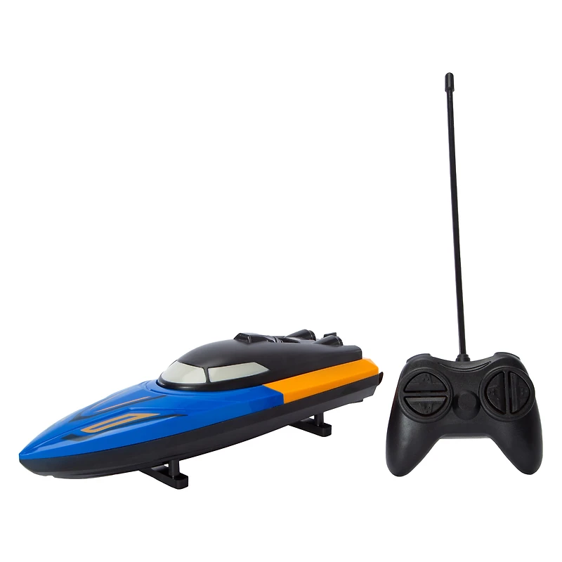 Remote Control Turbo Master Speed Boat 10.4in x 2.8in