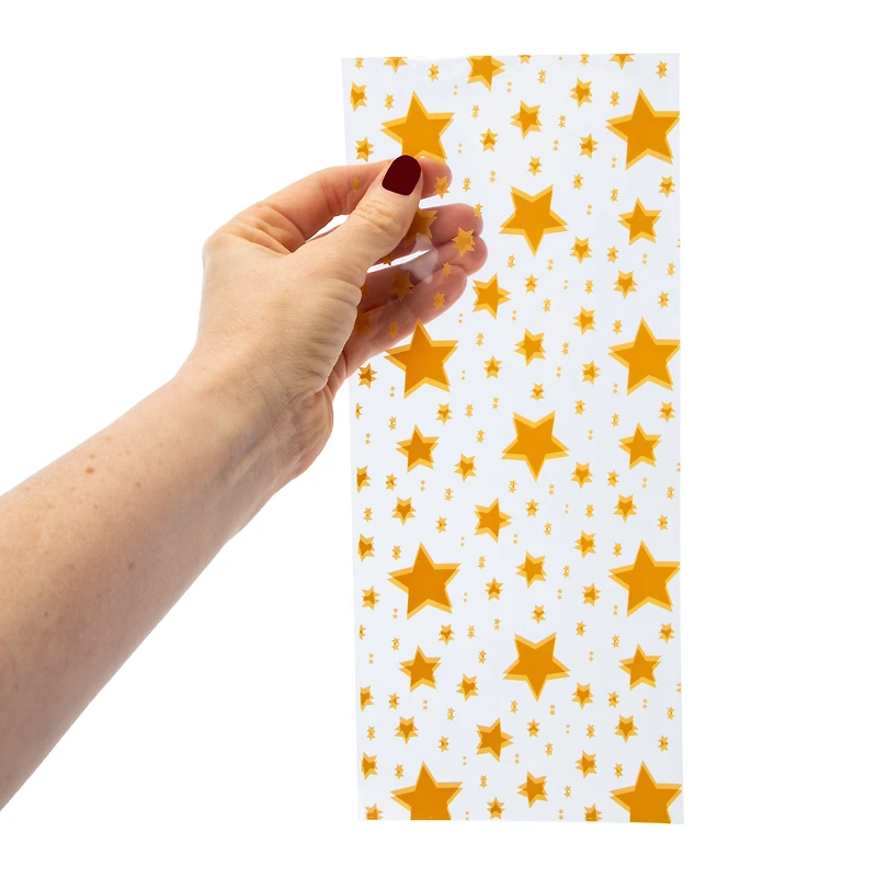 Party Favor Star Cello Bags 20-Count