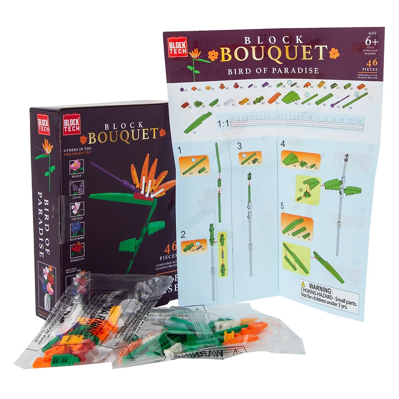 Block Tech Bouquet Flower