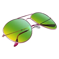 Ladies Mirror Aviator Sunglasses