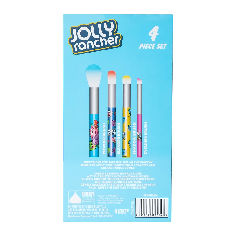 Candy Cosmetic Brush Set 4-Piece