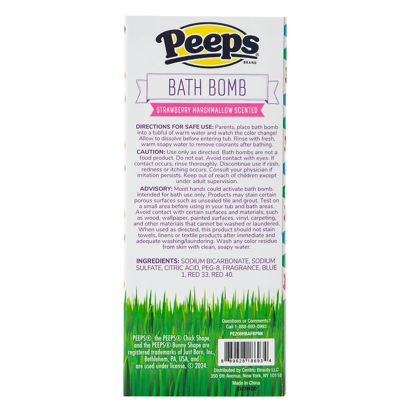 Peeps® Scented Bath Bomb With Charm