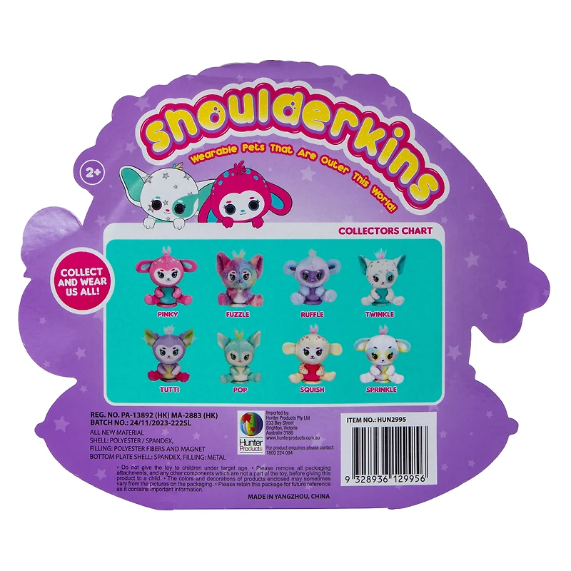 Shoulderkins™ Sprinkle Plush