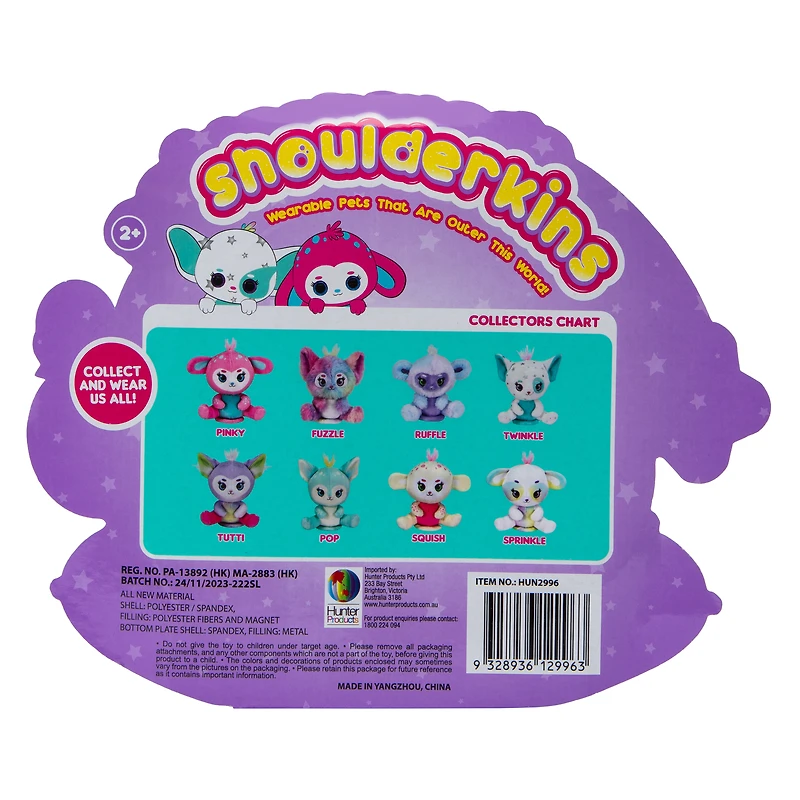 Shoulderkins™ Ruffle Plush