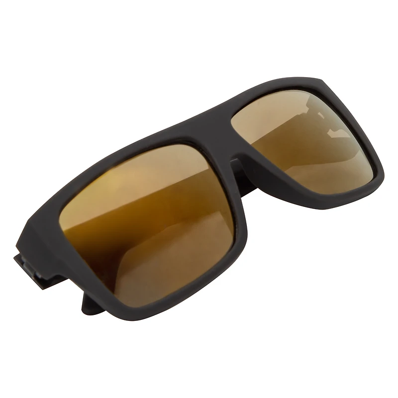 Mens Flat Top Rectangle Sunglasses