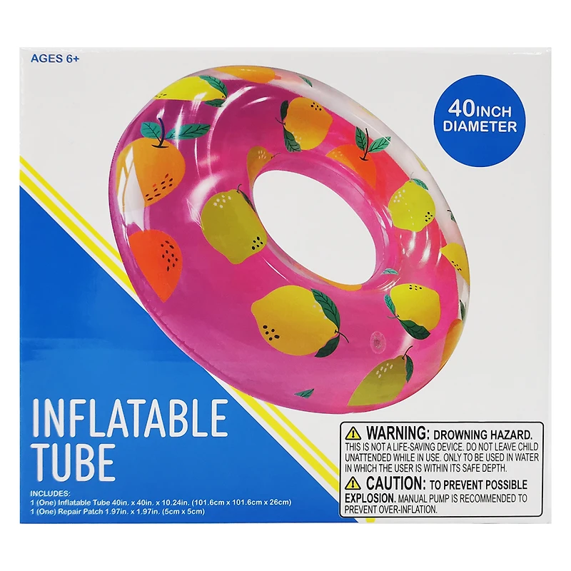Lemons Inflatable Tube 40in x 40in