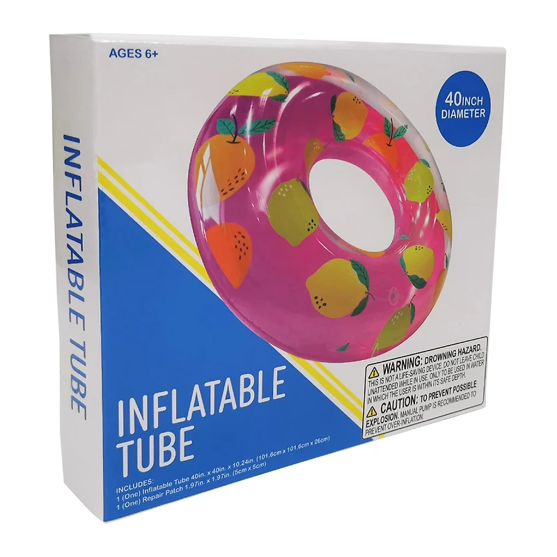 Lemons Inflatable Tube 40in x 40in