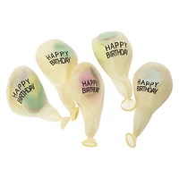 Confetti Filled Happy Birthday Balloons 5-Count