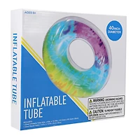 Tie-Dye Inflatable Tube 40in x 10.24in