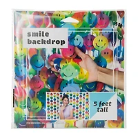 Smile Backdrop Fringe Curtain 5ft