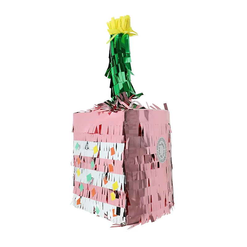 Mini Birthday Cake Pinata 4.7in x 10.2in