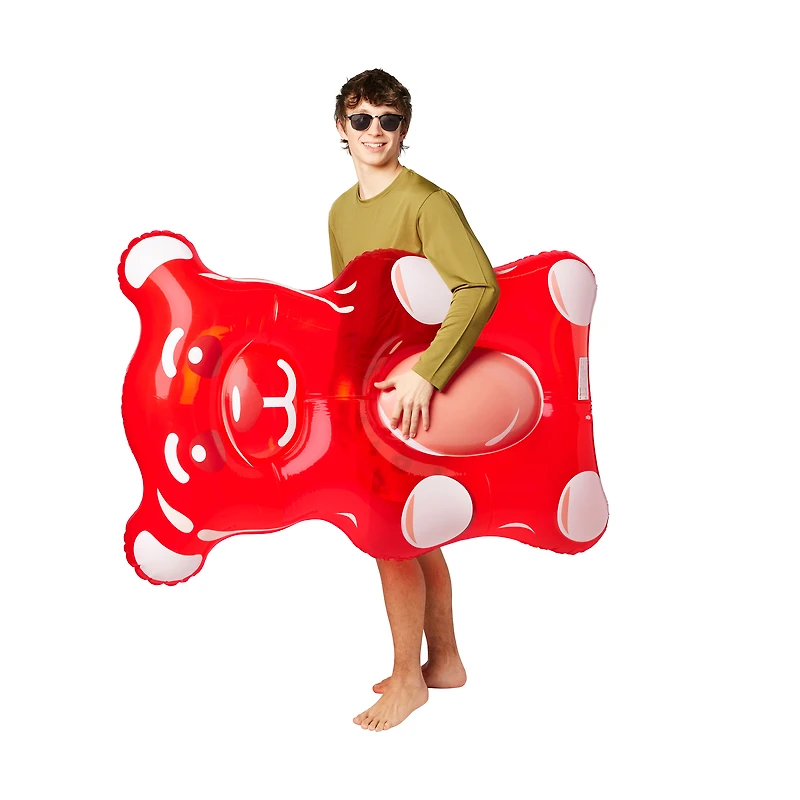 Gummy Bear Pool Float 51.57in x 32.68in