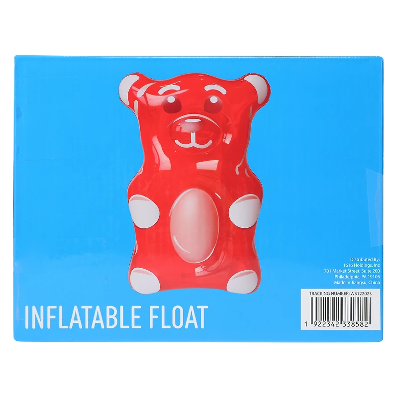 Gummy Bear Pool Float 51.57in x 32.68in