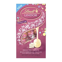 Lindt® Lindor White Chocolate Truffles 5.1oz - Birthday Cake