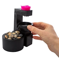 Lotus LED Water Fountain 4.65in x 6.6in