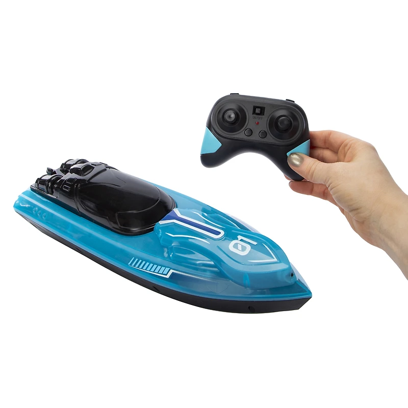 Remote Control Water Blaster LED Speed Boat