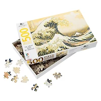 Mindbogglers™ Gold: Hokusai Art Puzzle 500-Piece