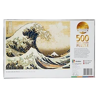 Mindbogglers™ Gold: Hokusai Art Puzzle 500-Piece
