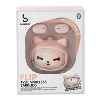 Flip True Wireless Bluetooth® Earbuds With Mic