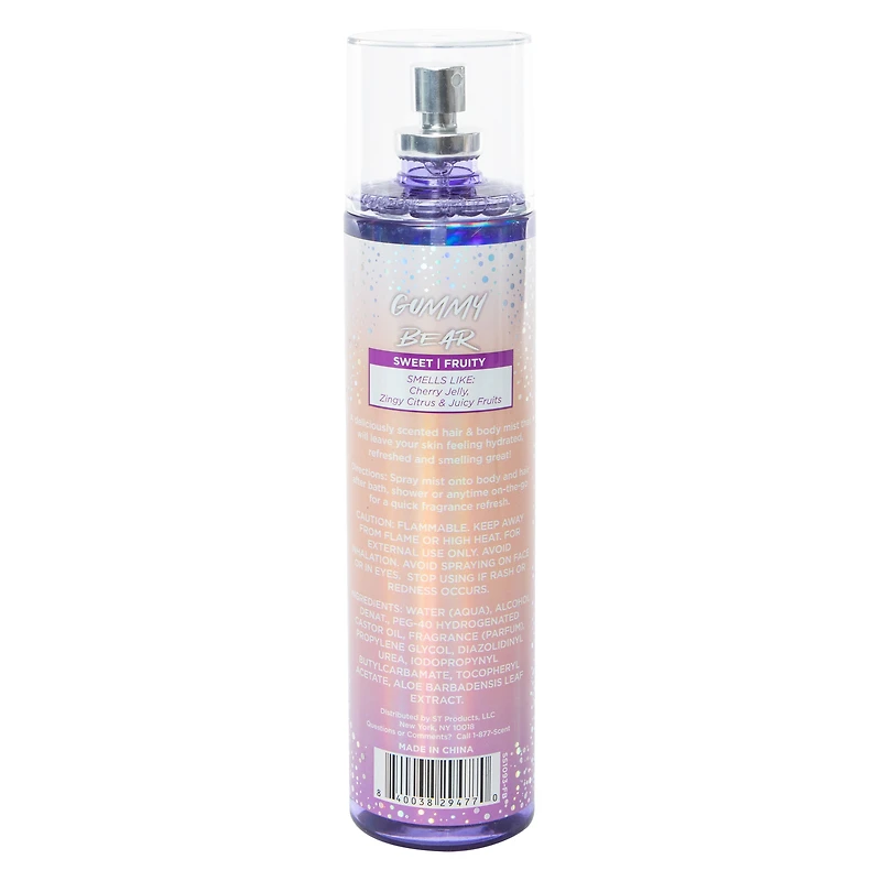Gummy Bear Hair & Body Fragrance Mist 7oz