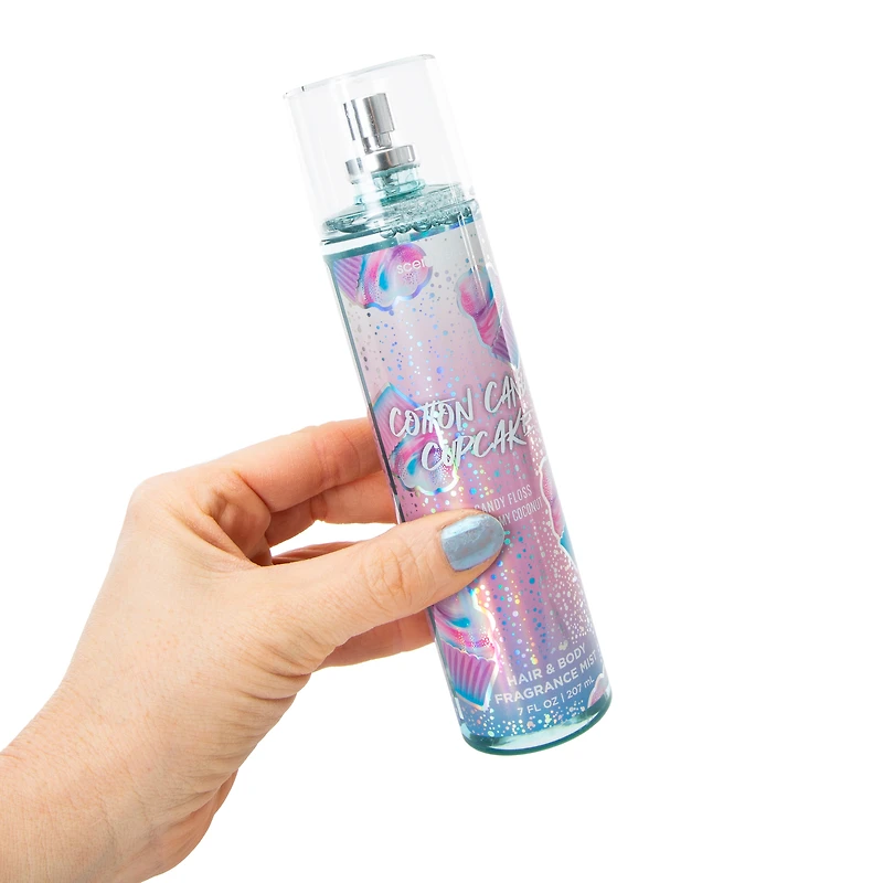 Cotton Candy Cupcake Hair & Body Fragrance Mist 7oz