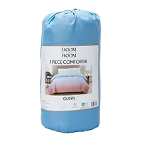 Queen Size Comforter - Rainbow Ombre