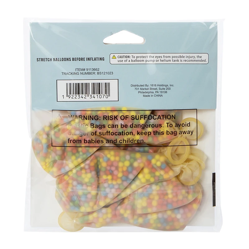 Confetti Filled Balloons 5-Count