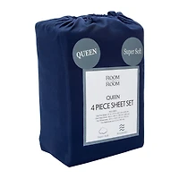 Queen Size 4-Piece Sheet Set