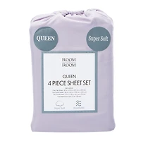 Queen Size 4-Piece Sheet Set