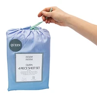Queen Size 4-Piece Sheet Set - Ombre