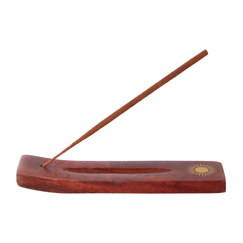 Sedona Sun Blended Incense With Wooden Burner