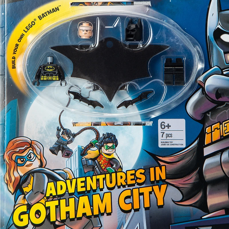 LEGO® Batman™ Adventures In Gotham City Activity Book & Minifigure Set