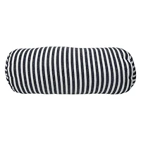Striped Outdoor Bolster Pillow 18in x 7in
