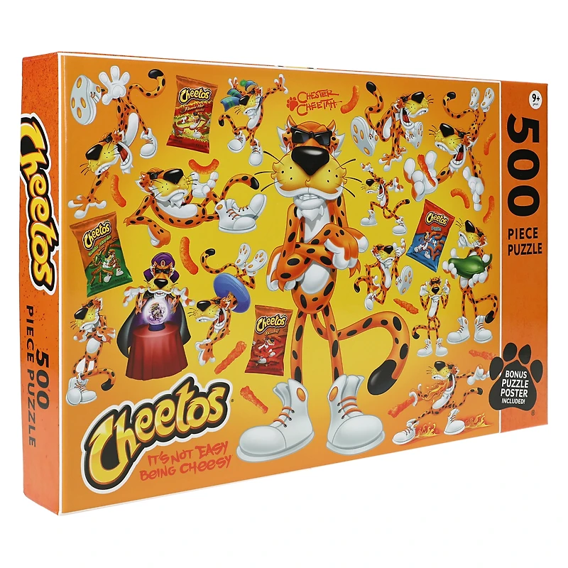 RoseArt® Snack Food Jigsaw Puzzle With Poster 500-Piece